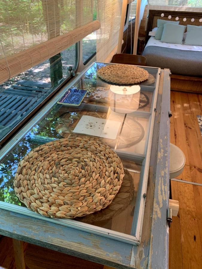 Magic Roof Top Bus With Big Bath In The Tree Forest! Mimizan-Plage Εξωτερικό φωτογραφία